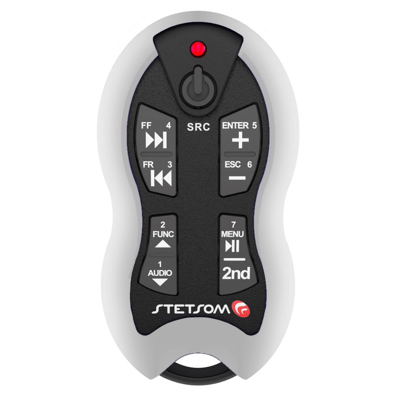 Stetsom SX2 - Universal Remote Control, Infrared, Long Range (1640 ft), 16 Functions, Learning Mode, Compatible with Car Audio Head Units, Home Devices and Video Equipment - Image 1
